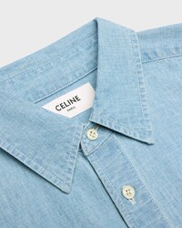 shirt IN cotton denim - BIO BLEACH WASH -  - 2 | CELINE