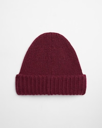 KNIT TRAVEL BEANIE - BURGUNDY -  - 2 | CELINE