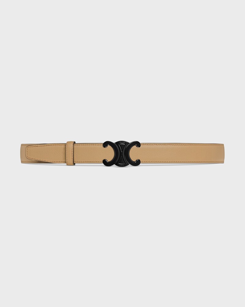 Reversible Strap 25MM IN Smooth and Grained Calfskin -  -  - 1 | CELINE