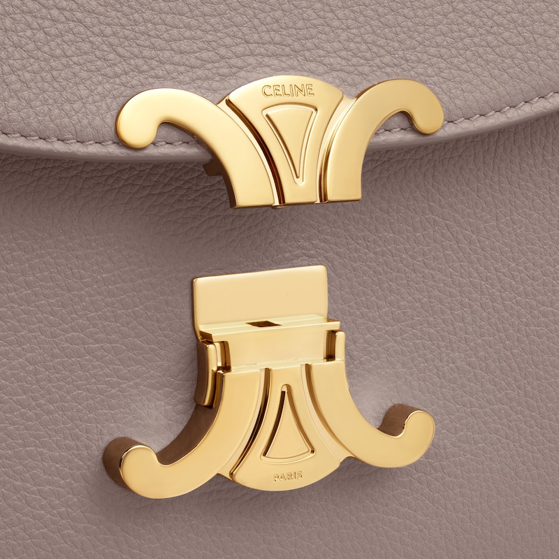 MEDIUM NINO BAG IN SUPPLE GRAINED CALFSKIN - PEBBLE - NINO - 1 | CELINE