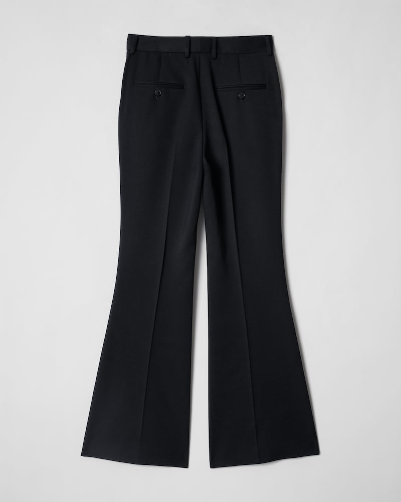 KICK-FLARE TROUSERS - BLACK -  - 1 | CELINE