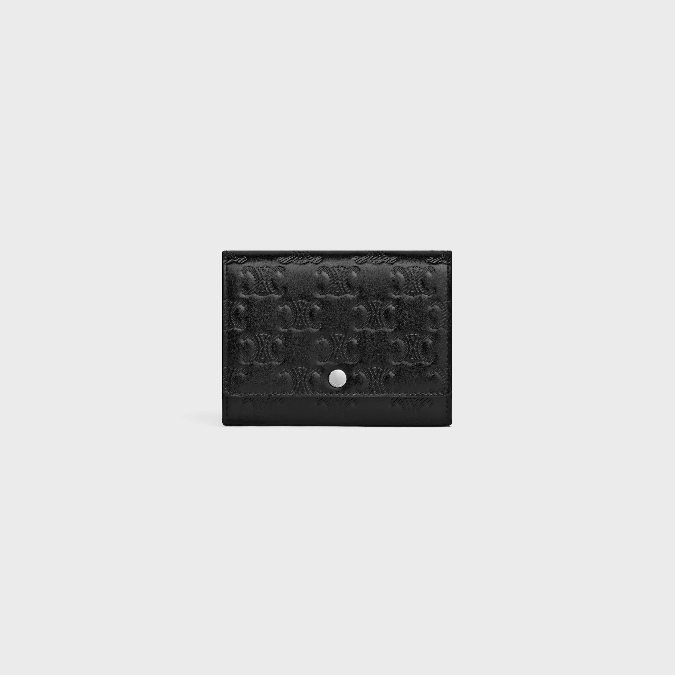 ビジネス カードホルダー / トリオンフ エンボス加工入りカーフスキン