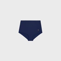 Parte de baixo do fato de banho em jersey mate - BLEU NUIT -  - 1 | CELINE