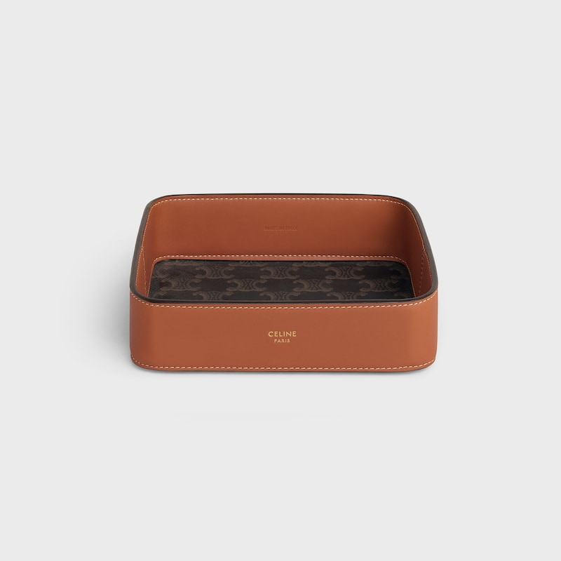標誌印花飾品盤 - 棕黃色 - 入门甄选 - 1 | CELINE