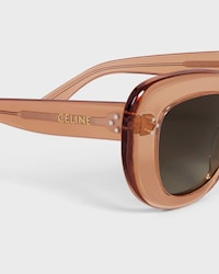 Diane sunglasses in Acetate - TRANSPARENT AMBER -  - 2 | CELINE