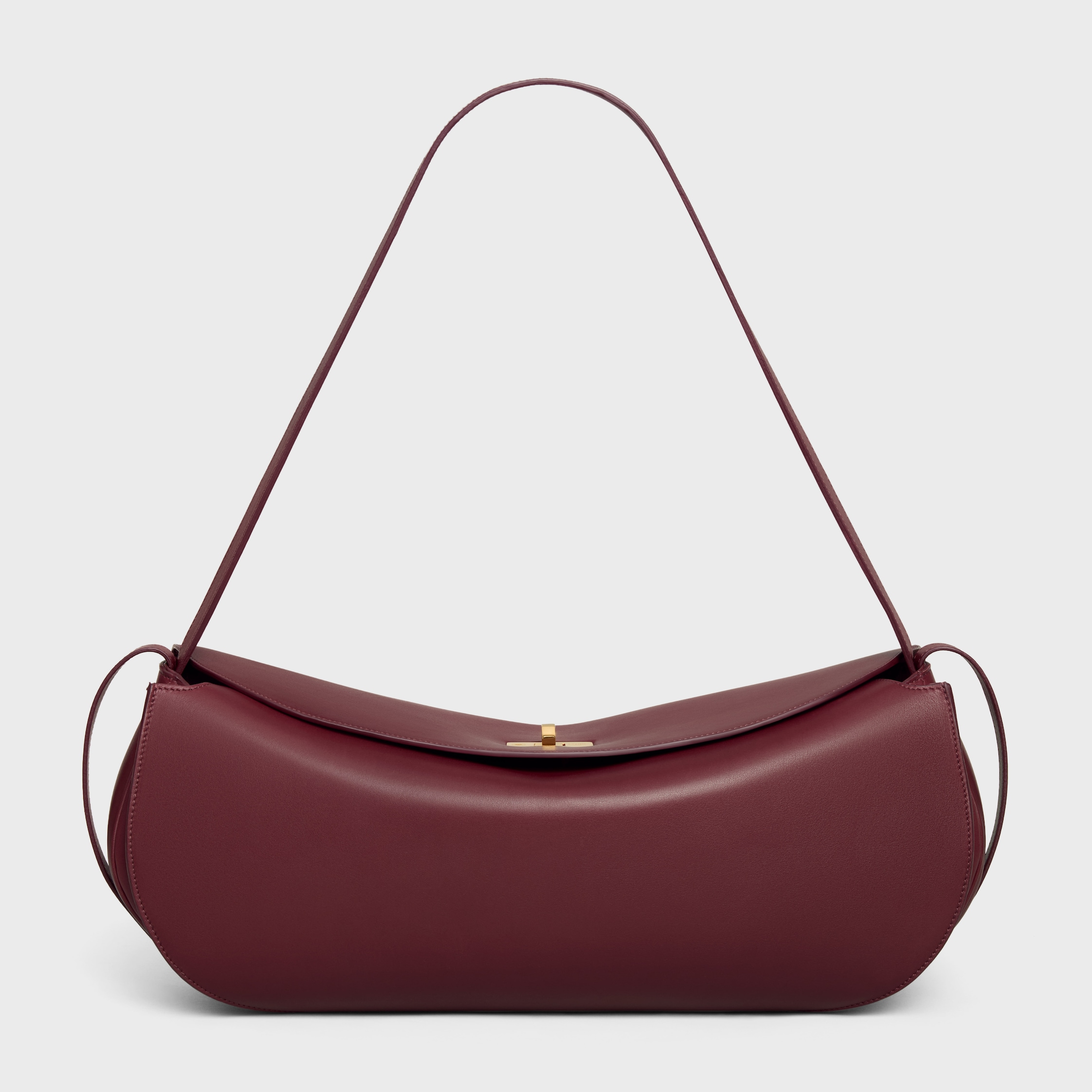 BIG HOT DOG IN SUPPLE NATURAL CALFSKIN - SYRAH | CELINE