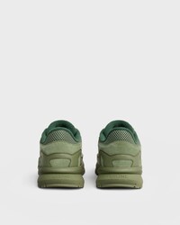 RUNNER SNEAKER IN CALFSKIN, SUEDE CALFSKIN AND MESH - KHAKI -  - 2 | CELINE