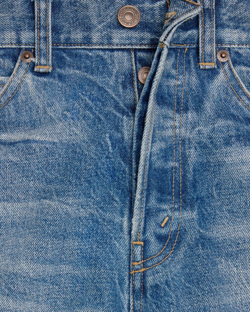 kurt jeans in cotton denim - TRUE BLUE WASH -  - 1 | CELINE