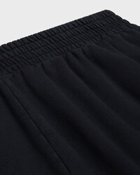 shorts IN cotton fleece - BLACK / OPTIC WHITE -  - 2 | CELINE