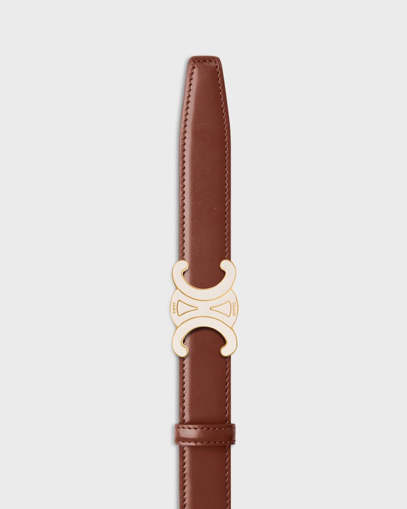 lani&egrave;re de ceinture r&eacute;versible 25MM Taurillon et Veau fa&ccedil;on crocodile -  -  - 1 | CELINE