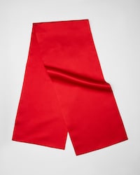 écharpe satin soie - ROUGE -  - 1 | CELINE