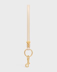 TRIOMPHE CHARM IN SMOOTH CALFSKIN - CREAM - ACCESSORIES - 1 | CELINE