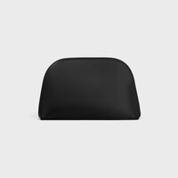POUCH TRIOMPHE in SHINY CALFSKIN - BLACK - POUCHES - 2 | CELINE