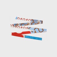 ribbon IN SILK TWILL - WHITE/RED/BLUE -  - 1 | CELINE