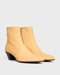 Bota HECTOR com zíper em pele de bezerro - ORME - - 2 | CELINE