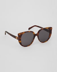 Triomphe Mini 03 sunglasses in Acetate - CLASSIC HAVANA -  - 2 | CELINE