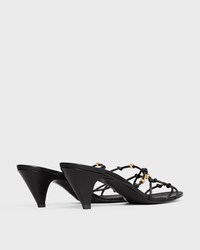 UPTOWN PANTOLETTE AUS ZIEGENLEDER MIT ABSATZ - SCHWARZ -  - 2 | CELINE