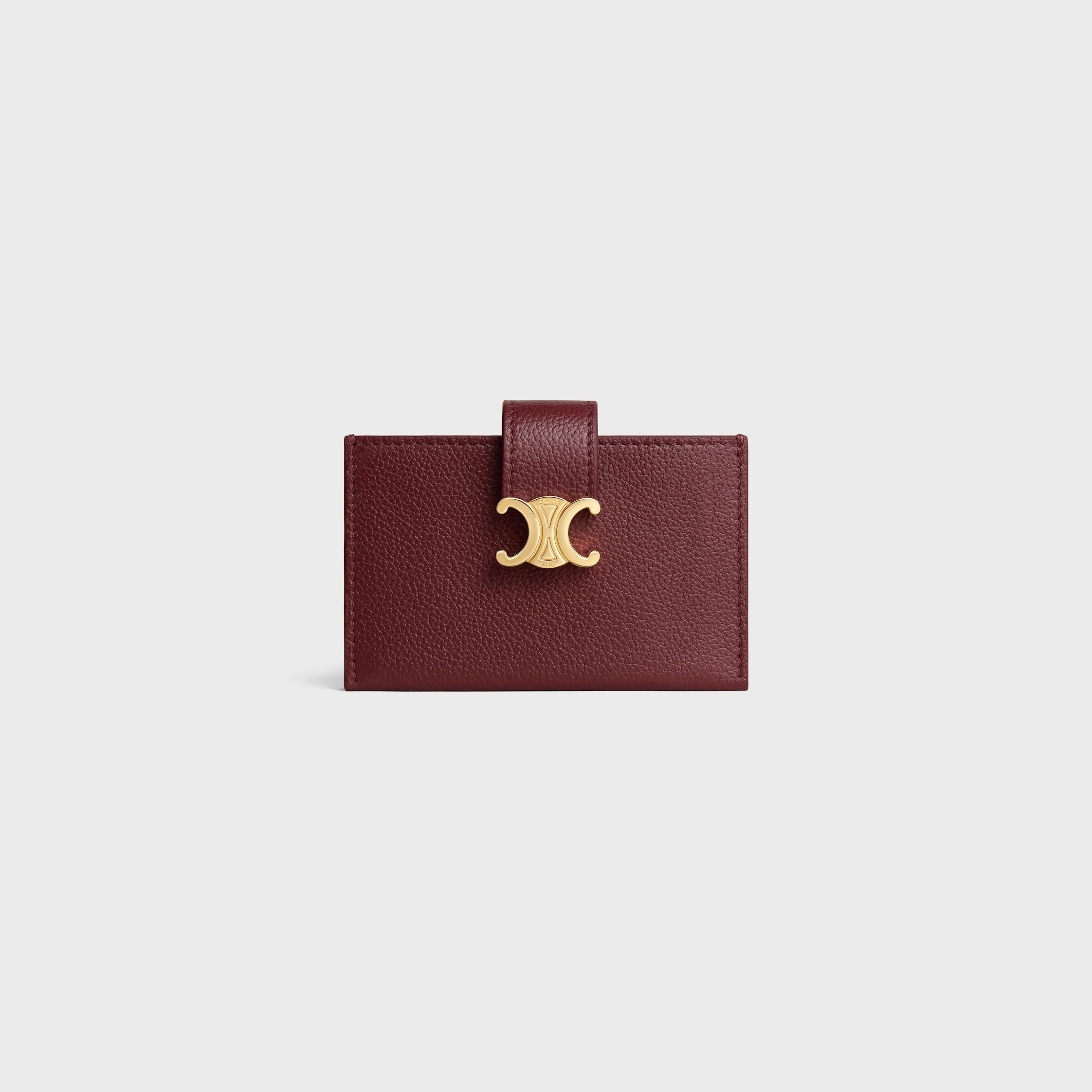 CELINE ACCORDEON CARD HOLDER NINO IN SUPPLE GRAINED CALFSKIN