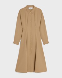 dress IN wool - SAND -  - 1 | CELINE