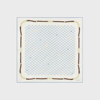 bandana IN heritage silk twill - DENIM -  - 1 | CELINE
