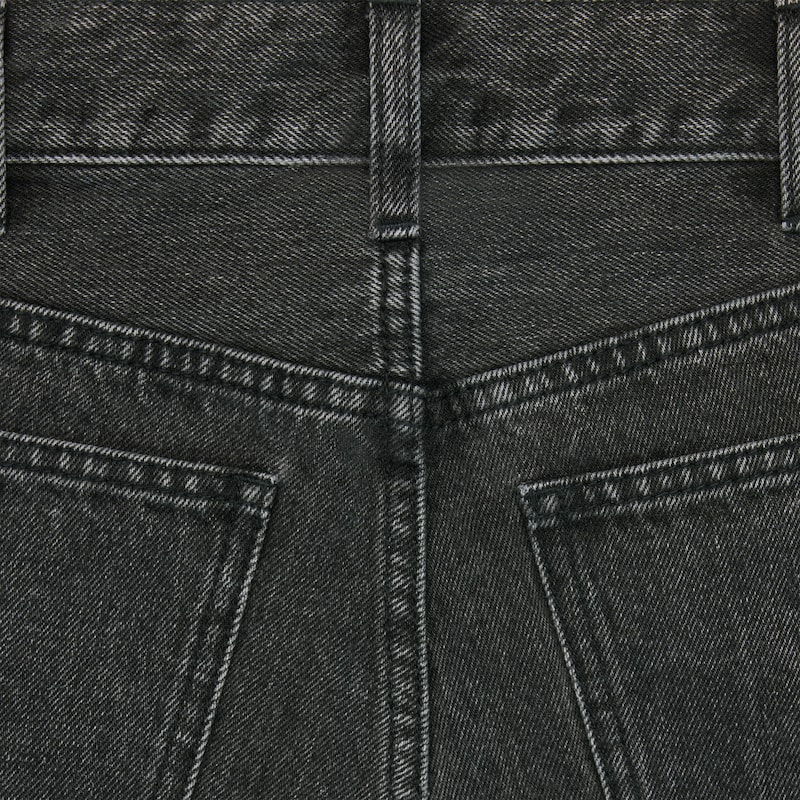 marco jeans in charcoal wash denim - CHARCOAL WASH -  - 1 | CELINE
