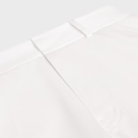 trousers IN cotton twill - OFF WHITE -  - 2 | CELINE
