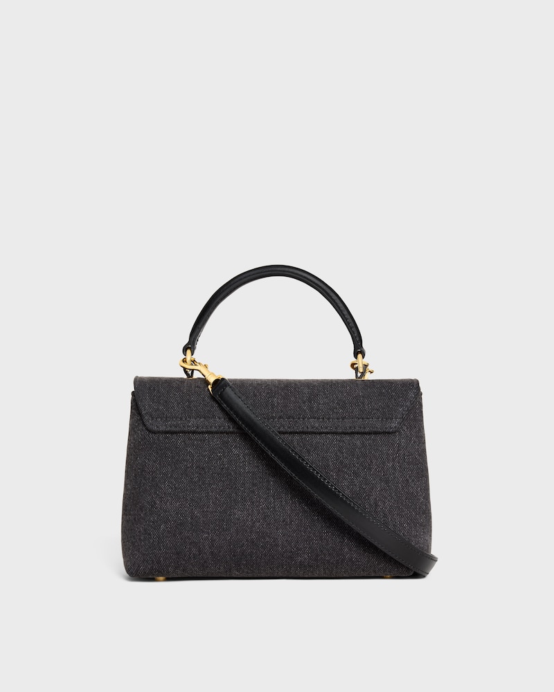 BORSA TEEN NINO IN DENIM - GRIGIO SCURO - NINO - 1 | CELINE