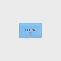 卡包 - 天空蓝/红色 - 新品 - 1 | CELINE
