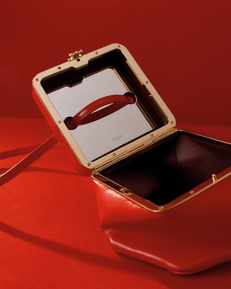 CUBE AGNEAU glac&eacute; - CHILI RED - CADEAUX POUR ELLE - 1 | CELINE