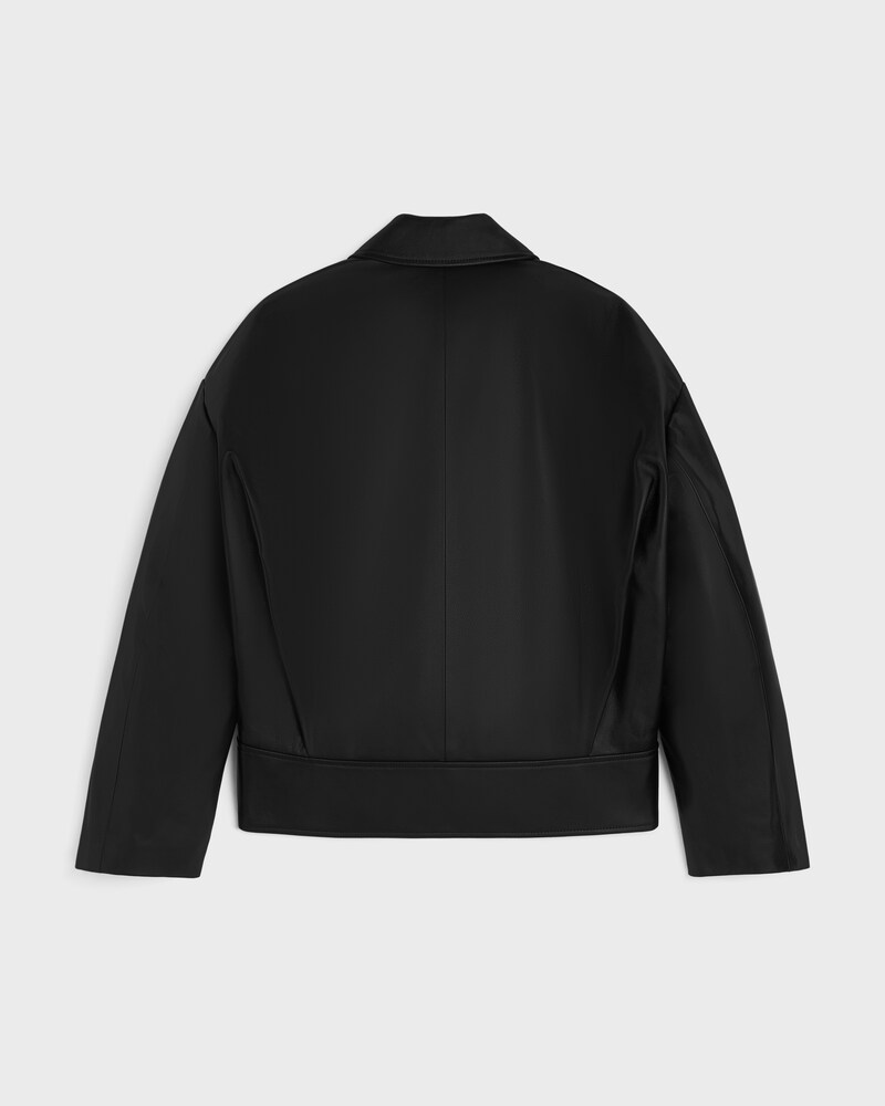 jacket IN calfskin - BLACK -  - 1 | CELINE
