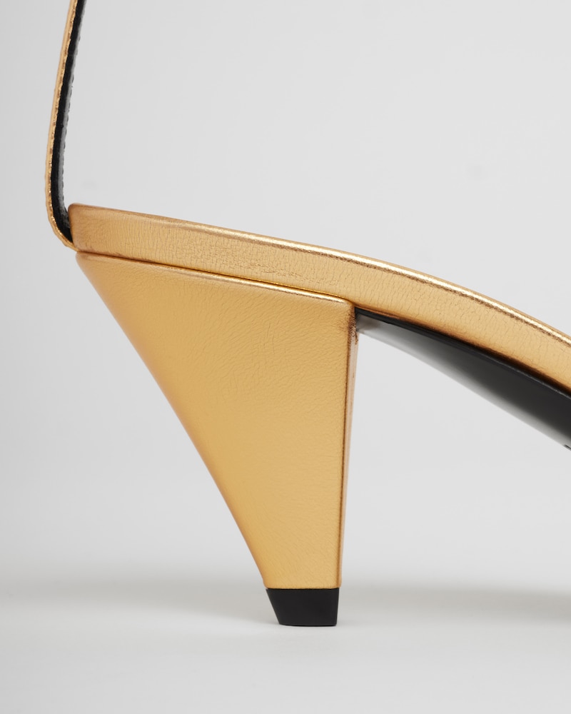 CAGE SANDAL - GOLD -  - 1 | CELINE