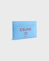 卡包 - 天空蓝/红色 - 新品 - 2 | CELINE