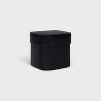 Boîte Moyen Modèle Veau Satiné - Noir - CELINE MAISON - 2 | CELINE