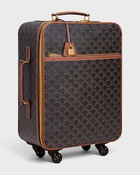 Small Trolley in Triomphe Canvas and Calfskin - TAN - ESSENTIAL GIFTS - 2 | CELINE