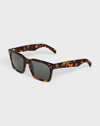 Black Frame 45 Sunglasses in Acetate - CARAMEL HAVANA -  - 2 | CELINE