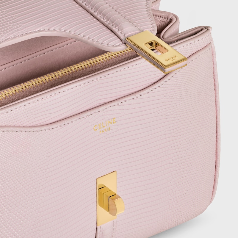 MINI 16 in Lizard - PASTEL PINK - MORE LINES - 1 | CELINE