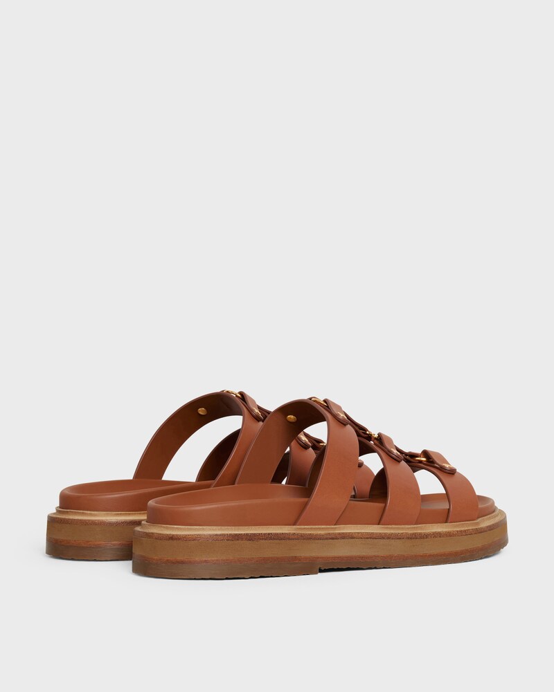 MULE TIPPI EN CUIR DE VEAU - TAN -  - 1 | CELINE