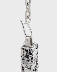 Celine César Project Compression Necklace in Sterling Silver - Silver - NECKLACES - 2 | CELINE