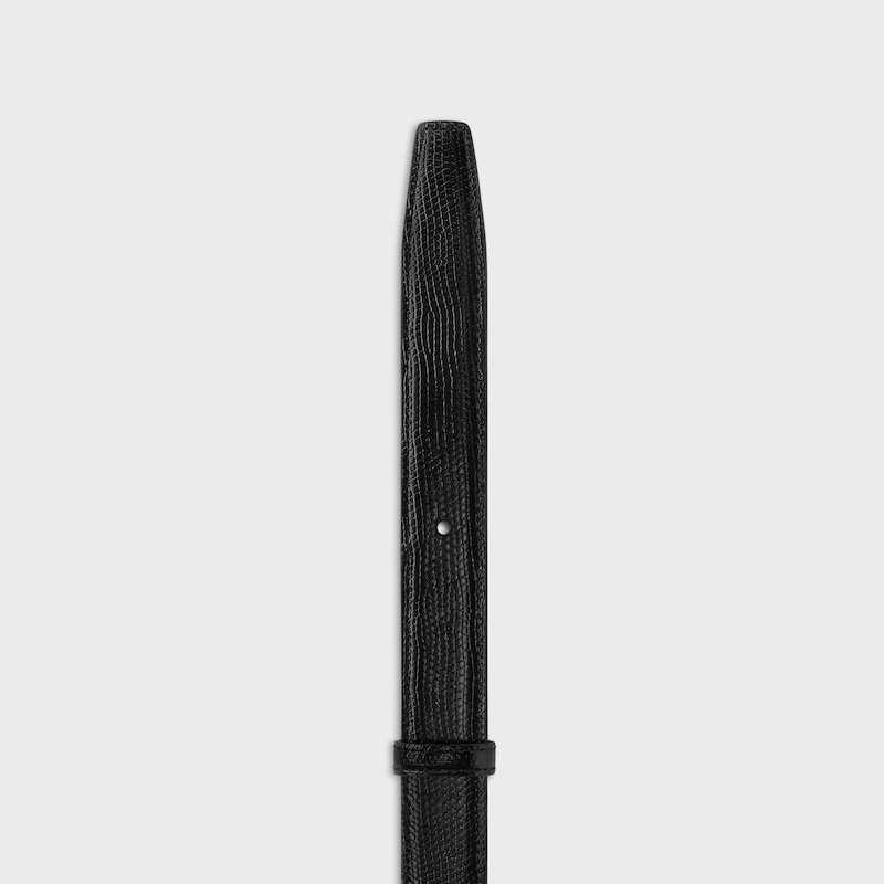 Reversible Strap 25MM IN TAURILLON AND LIZARD EMBOSSED CALFSKIN -  -  - 1 | CELINE