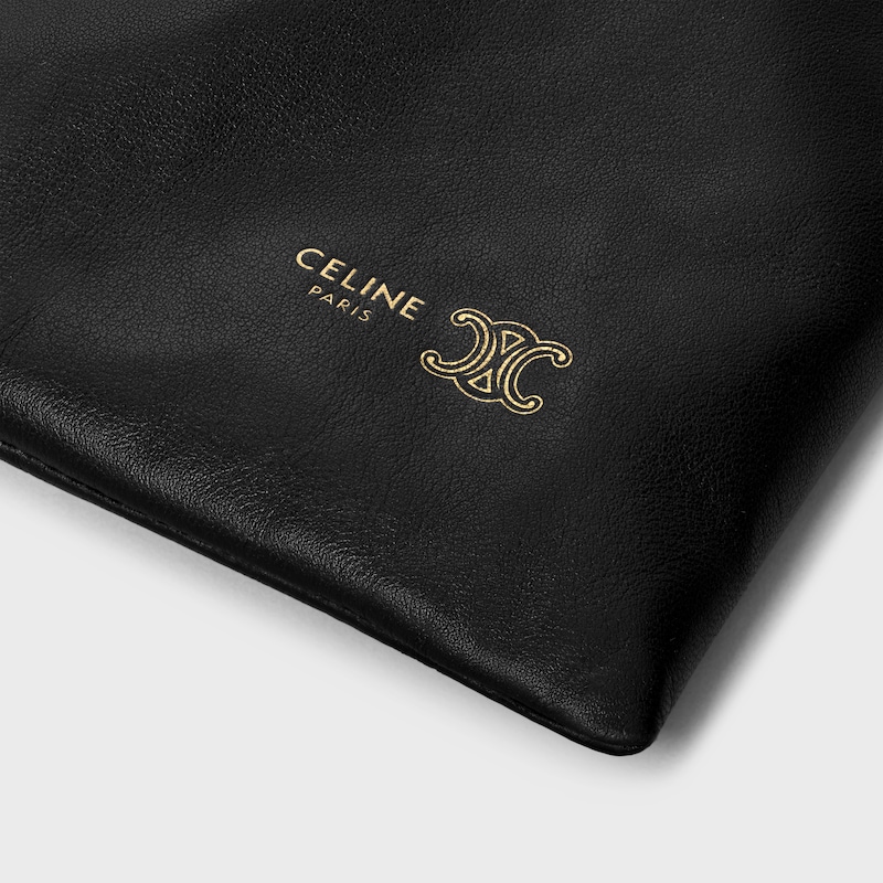 CRYSTAL POUCH PETIT MOD&Egrave;LE Agneau - Noir - Soir&eacute;e - 1 | CELINE