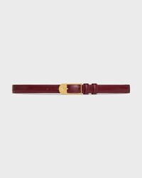 BC-25 18MM BELT IN Taurillon Leather - SYRAH -  - 2 | CELINE