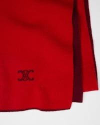 écharpe laine - BURGUNDY/RED -  - 2 | CELINE