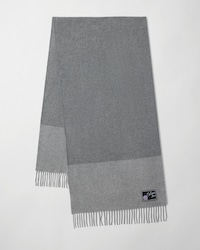 ÉCHARPE EN CACHEMIRE BICOLORE - DARK GREY/GREY -  - 2 | CELINE
