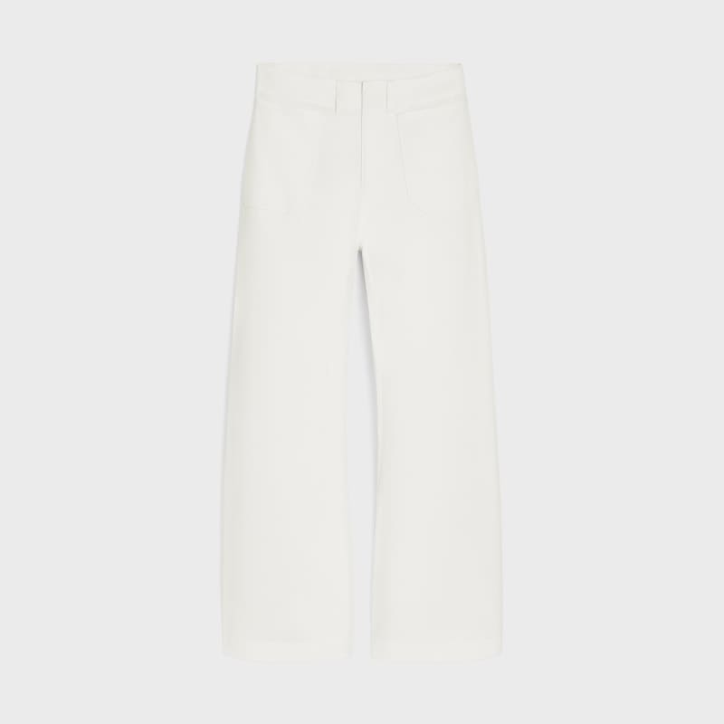 flare jeans 002 IN cotton DENIM - RAW WASH -  - 1 | CELINE