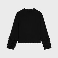 CÁRDIGAN DE LANA FINA - NEGRO -  - 2 | CELINE