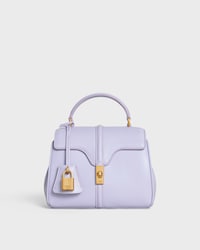 MINI 16 in satinated calfskin - Light Lavender - MORE LINES - 1 | CELINE