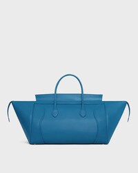BIG SMILE LUGGAGE IN GLOSSY CALFSKIN - ULTRA BLUE - LUGGAGE - 2 | CELINE