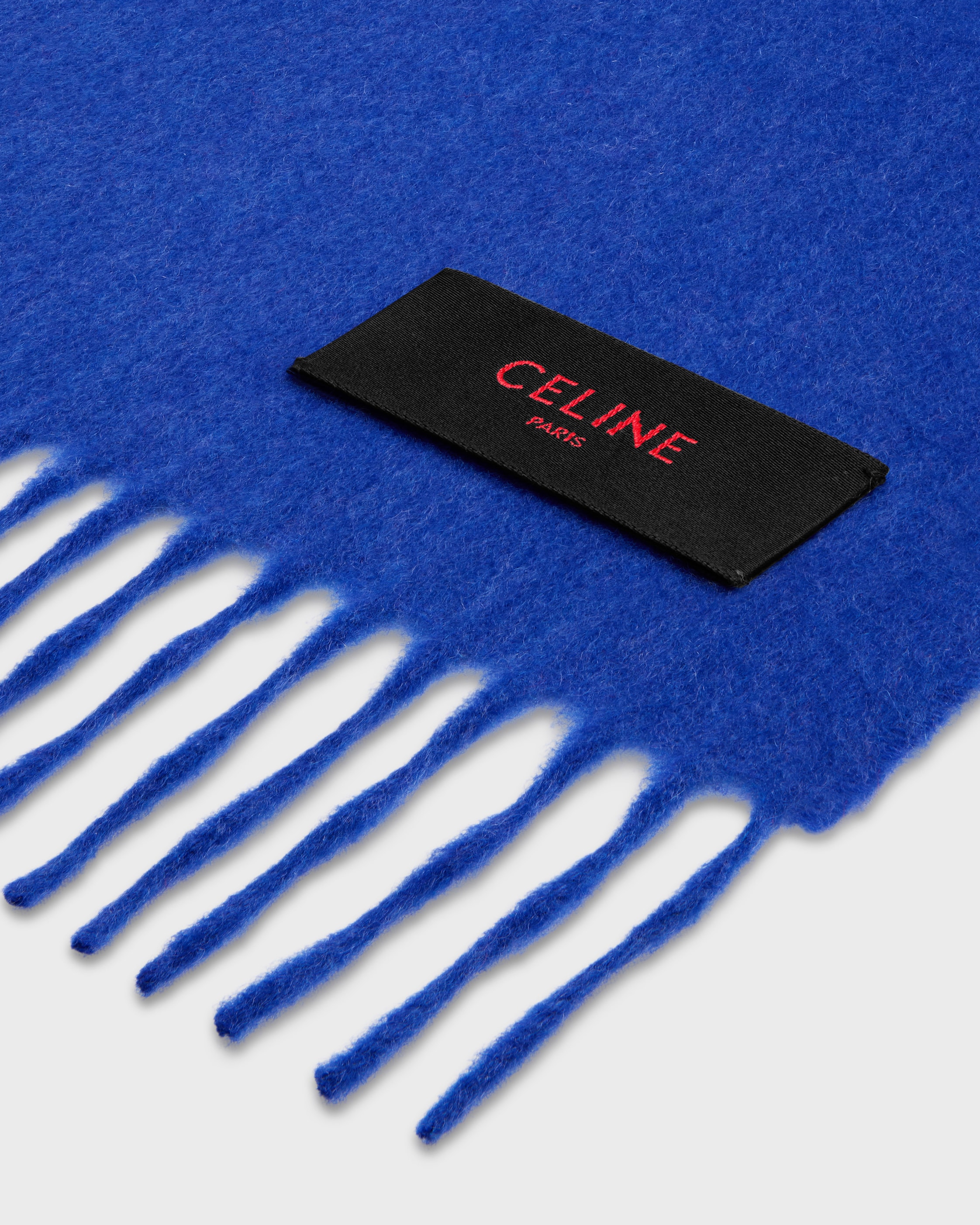 scarf IN cashmere - SAPPHIRE BLUE | CELINE