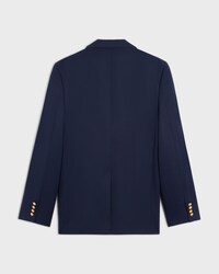 veste tailleur Laine diagonale - INK -  - 2 | CELINE