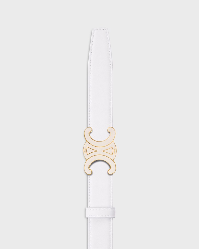 Reversible Strap 25MM IN Smooth and Grained Calfskin -  -  - 1 | CELINE